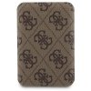 Zestaw Guess GUBPM5P15L4GEMGW iPhone15 Pro 6.1 hardcase + Powerbank 5000mAh MagSafe brązowy/brown 4G Metal Logo